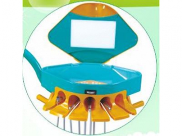 A8000-IIB Pediatric Dental Chair   (children dental unit with smiling dinosaur chair)