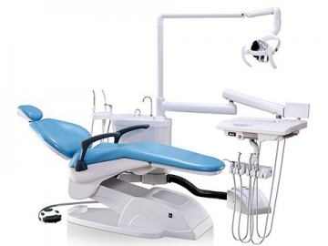 A1000 Dental Chair Unit  (integrated dental chair, handpiece, LED light)