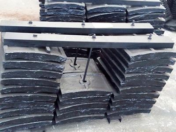 Manganese Steel Ball Mill Liner