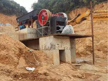 Stone Crushing Jaw Crusher