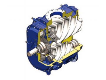 Two Stage Rotary Screw Compressor