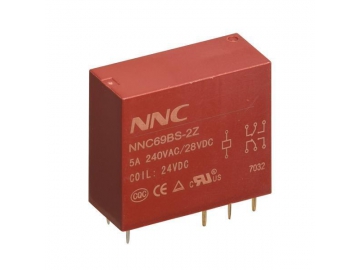NNC69B-2Z Sealed Mini Electromagnetic Relay