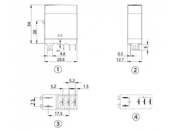 NNC69KTL-1Z Mini Electromagnetic Relay