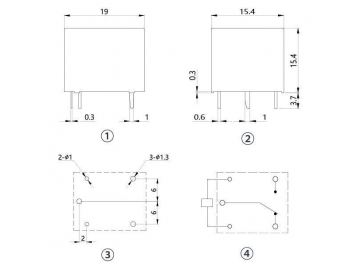 NNC66A Miniature Electromagnetic Relay