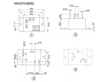 NNC67G Miniature Electromagnetic Relay