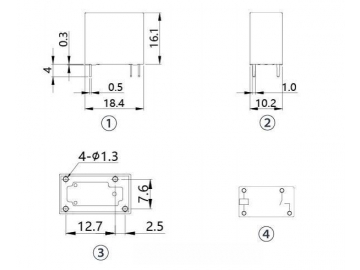 NNC69D Miniature Electromagnetic Relay