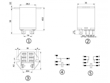 NNC71A Electromagnetic Power Relay (JQX-30F)