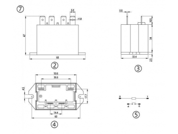 NNC71K Electromagnetic Power Relay (1H-2H​)