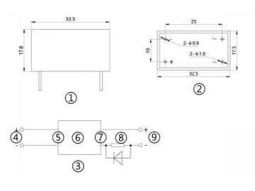 NNG1-0/032F-20 DC-DC 1A Single Phase Solid State Relay