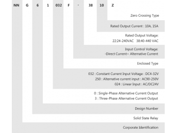 CAG6-1/032F-38 DC-AC 10-15A Single Phase Solid State Relay