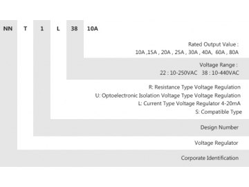 NNT1-L/38 10A-80A Solid State Voltage Regulator