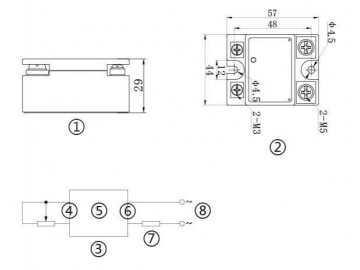 NNT1-R/38 10A-80A Solid State Voltage Regulator