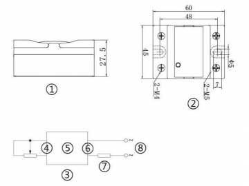 NNT1-R/38 10A-80A Upgraded Solid State Voltage Regulator