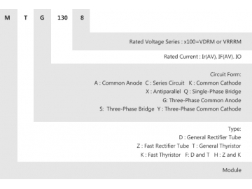130A-180A MTC MTK MTA MTX Thyristor Switching Module