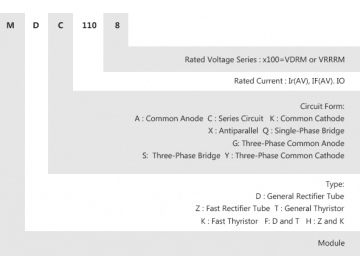 25A-110A MDC MDA MDK Rectifier Diode Module