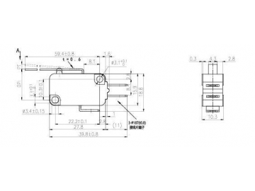 NV-16Z2/21Z2 Long Lever Micro switch