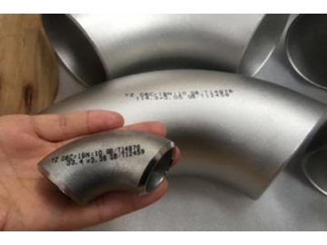 Low temperature steel pipe fittings for ship repairing