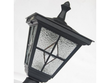 Cast Aluminum Post Planter Solar Powered LED Light, ST4220SSHP LED Light