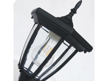 Cast Aluminum Post Solar Powered LED Light, ST6221B LED Light