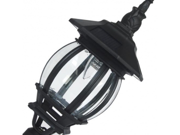 Cast Aluminum Pier Mount Solar LED Light, ST6220Q-A LED Light