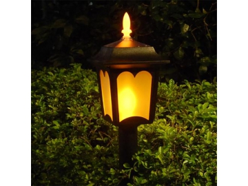 Frosted Glass Pathway Lighting Solar Powered LED Light, KT121-3 LED Light