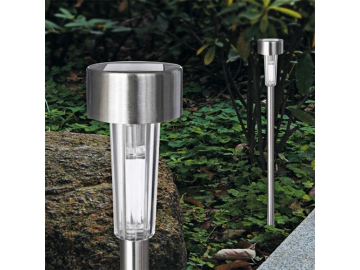 Stainless Steel Pole Solar Powered LED Path Light, KS201 LED Light