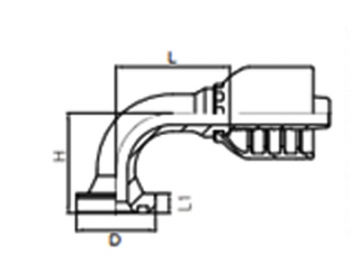 87692RW 6000PSI ISO 12151-3 SAEJ518