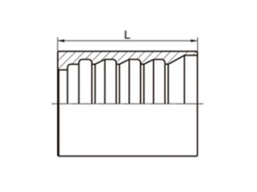 00401 Ferrule for 4SH Hydraulic Hose