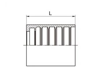 00110-A Copper Ferrule For Braid Hose Coupling