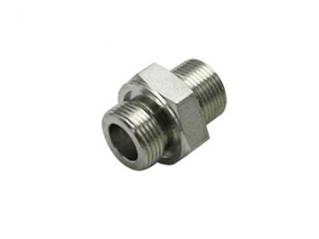 1BG BSP Male 60° Cone Hose Adapter, with O-Ring