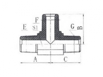 AT-SP BSPT Male Hose Adapter