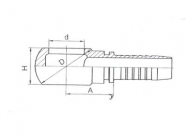 72011M BSP Banjo (British Standard Pipe)
