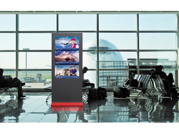 Freestanding LCD Digital Signage