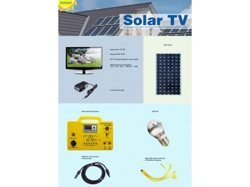 Solar Powered TV