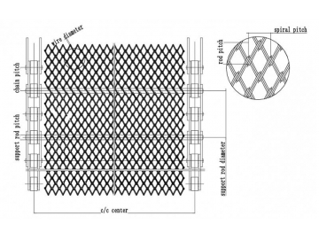 Conventional weave belts