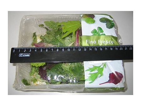 Fresh vegetable and fruit packaging