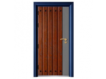 Aluminum Alloy Bank Entrance Door