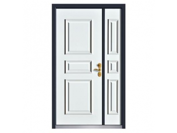 Villa Entrance Fire Rated Aluminum Clad Door