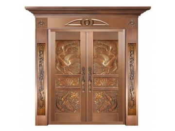 Commercial Copper Exterior Door