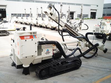 Surface Drill Rig, SD160 Drilling Equipment  (High Pressure DTH Surface Drill Rig with Crawler Mounted)