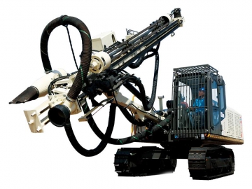 Surface Drill Rig, STR100 Drilling Equipment  (Surface Top Hammer Drilling Rig with Cabin, Fixed Boom)