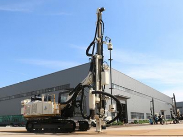 Surface Drill Rig, STR100 Drilling Equipment  (Surface Top Hammer Drilling Rig with Cabin, Fixed Boom)