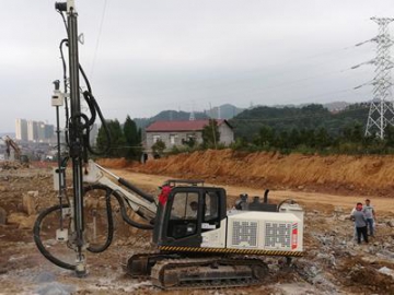 Surface Drill Rig, STR100 Drilling Equipment  (Surface Top Hammer Drilling Rig with Cabin, Fixed Boom)