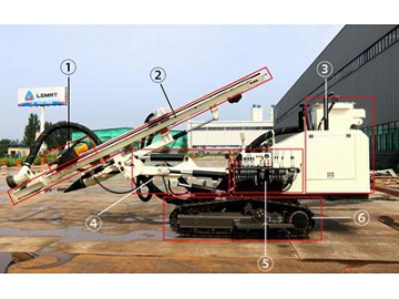 Surface Drill Rig For Mining, Quarrying and Construction