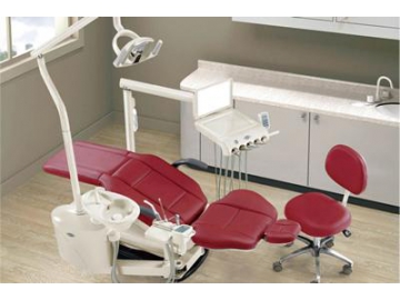 HY-F3 Dental Unit  (integrated dental chair, left handed / right handed operating units)