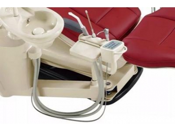 HY-F3 Dental Unit  (integrated dental chair, left handed / right handed operating units)