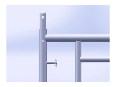 Scaffolding Walk Thru Frame - Flip Lock