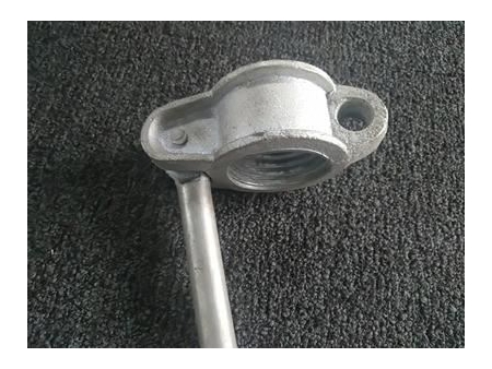 Scaffolding Floor Prop Threaded Sleeve with Pin