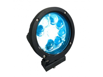9 LEDs Big Blue Forklift Safety LED Spotlight