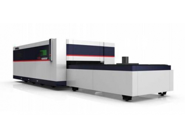 GL3015F Dual Work Table Fiber Laser Cutting Machine